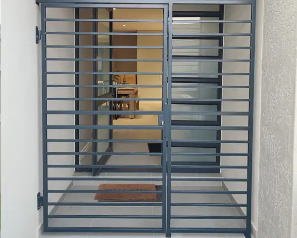 SheerGuard Steel Swing Security Gate